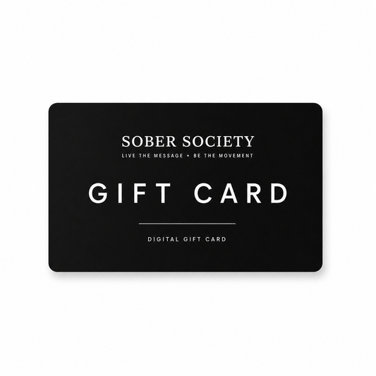 Sober Society Apparel Gift Card